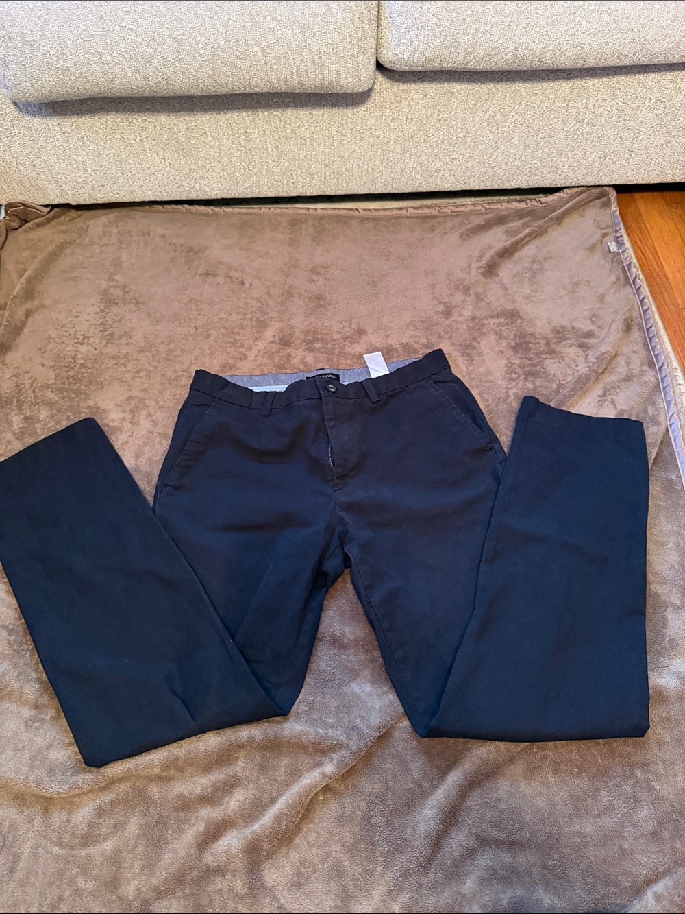 Banana Republic Men's Black Chino Pants 34 x 34